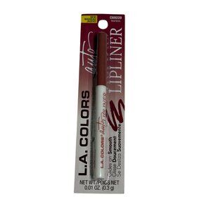 LA Colors Auto Lip Liner Fearless Nude Mauve New